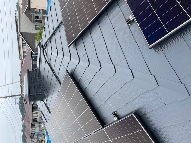 屋根の塗装の施工事例写真